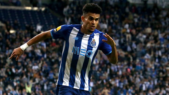 El puntero Luis Díaz llega en un brillante momento con el Porto, figurando como el goleador de la liga portuguesa
